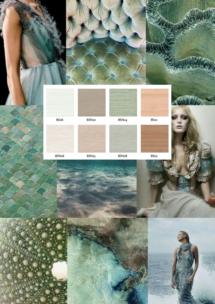 FOCUS ON AQUA GREEN
